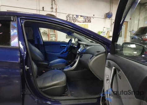 2013 Hyundai Elantra Limited z USA, uszkodzony, nr VIN 5NPDH4AE6DH220795